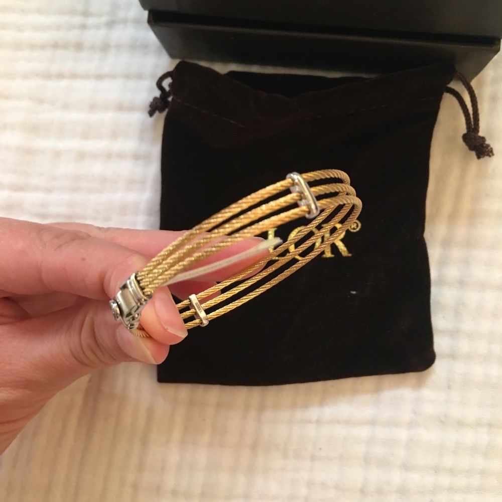 ALOR cable bracelet